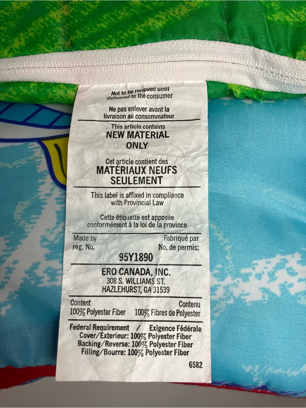 Rare Vintage 2000 Elmo's World Sesame Street Kids Sleeping Bag Y2K Nostalgia - Picture 5 of 12